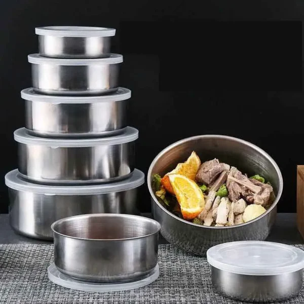 5 in1 Stainless Steel Food box Set