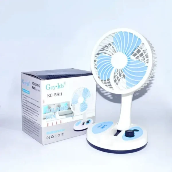 Rechargeable Folding Fan With Light* KC-5811