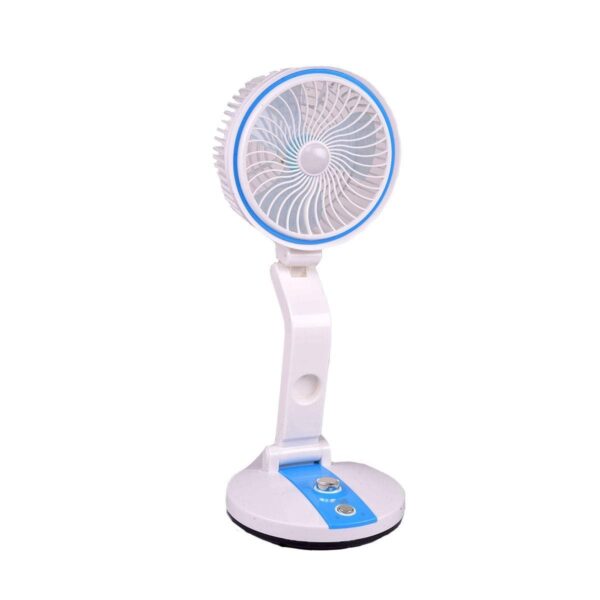 L R Rechargeable Folding Fan With LED Light