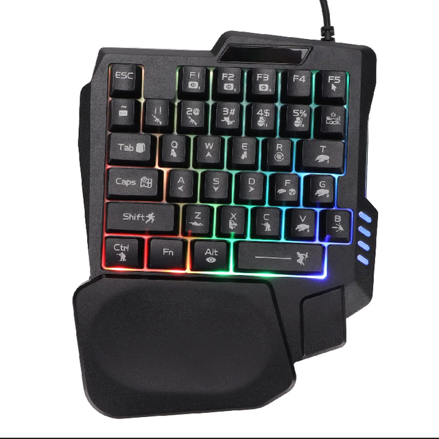 5 in 1 Gaming Keyboard and Mouse Combo-MK500