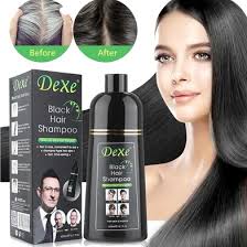 Dexe Black Hair Shampoo Economic Set - 400 ml