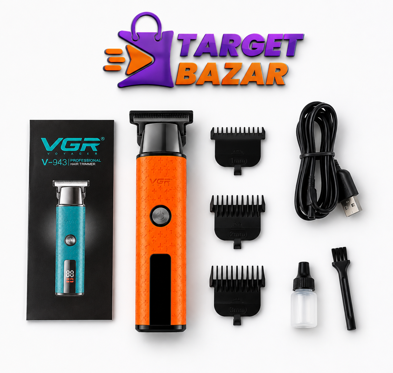 vgr v-943 professional hair trimmer - Image 3